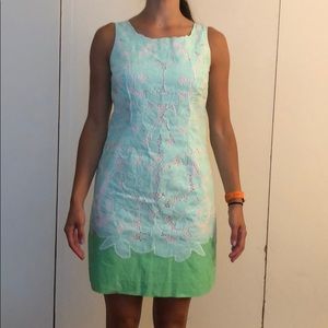 Lily Pulitzer Floral Eyelet Dress